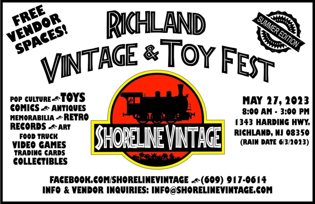 Metal Art  Showing at Richland NJ Vintage/Toy fest May27th 8 AM –&nbsp;3PM